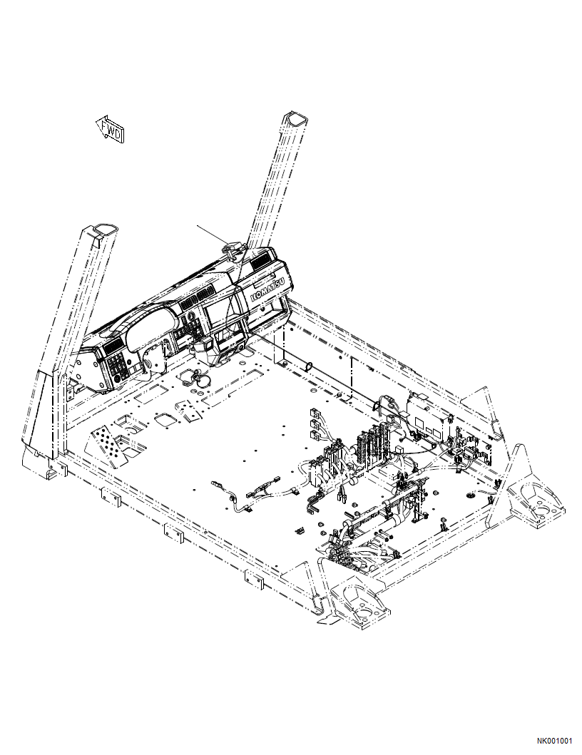 ELEC. A.,AUTO DIPPER 561-98-N8200 KOMATSU