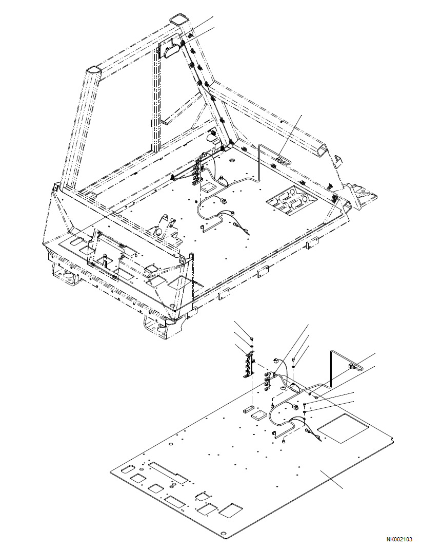 COVER, REWORK 561-54-N3560 KOMATSU