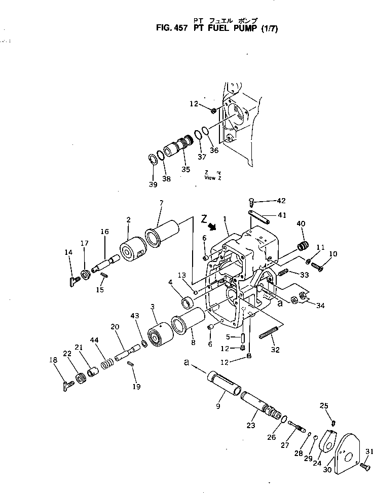 Гайка 02216-10404 KOMATSU