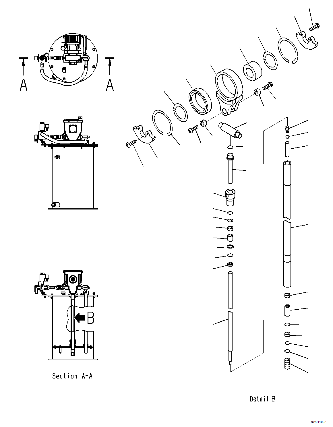 FLOW MASTER PUMP 85737 KOMATSU