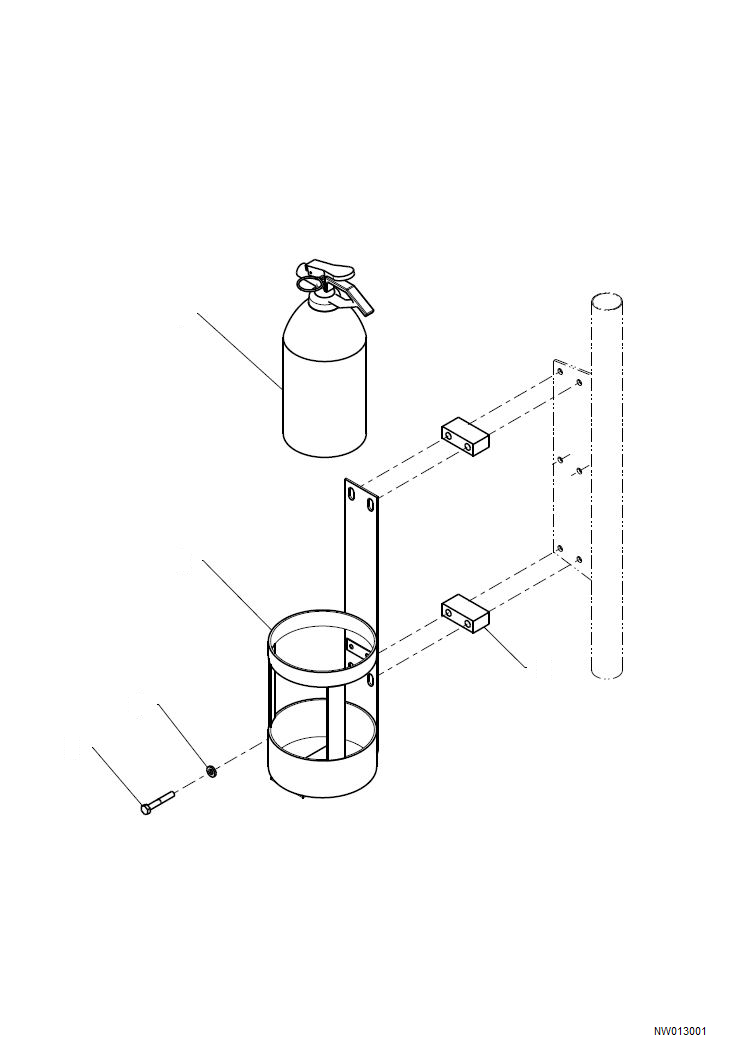 EXTINGUISHER 569-98-N2120 KOMATSU