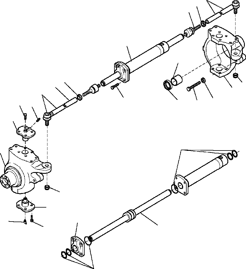 Головка цилиндров CA0049121 KOMATSU