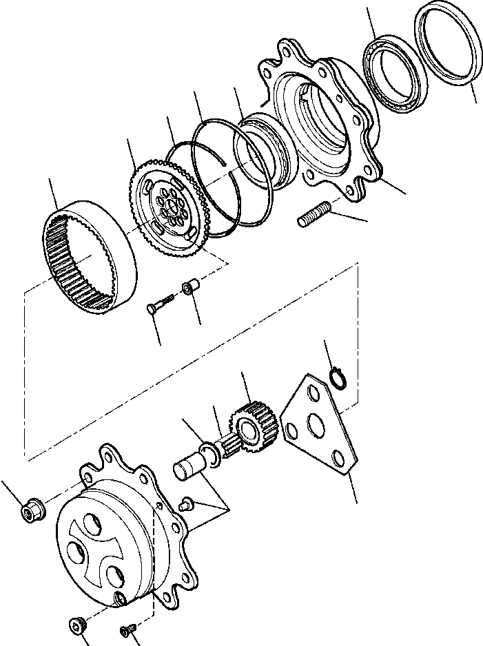 Кольцо CA0125344 KOMATSU