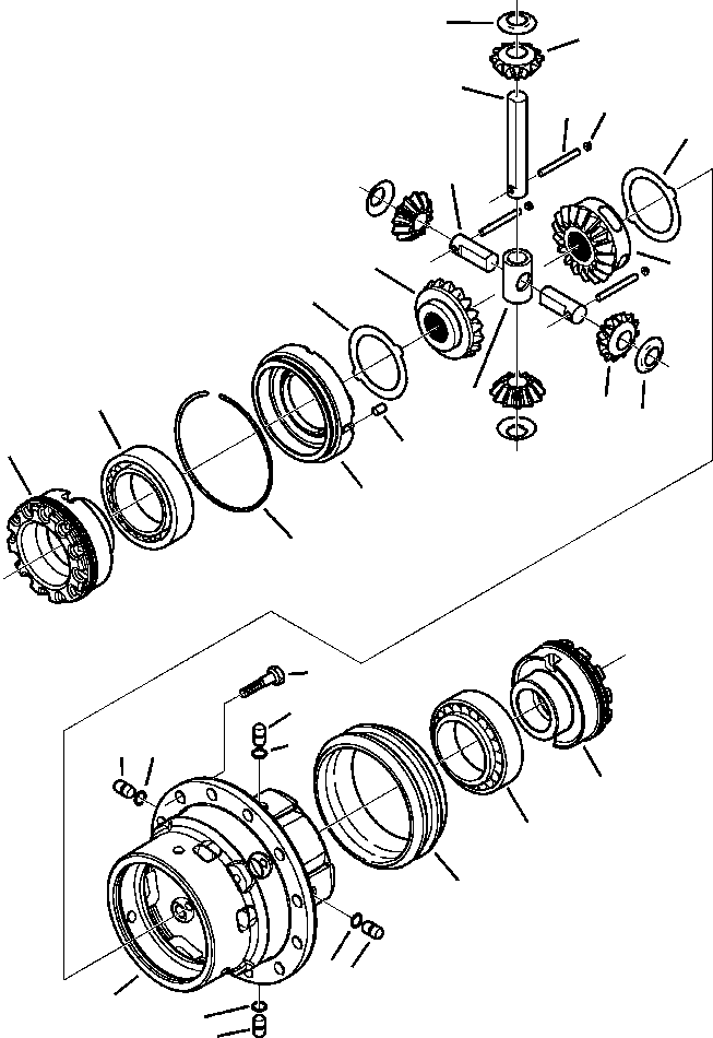 Крестовина CA0140221 KOMATSU