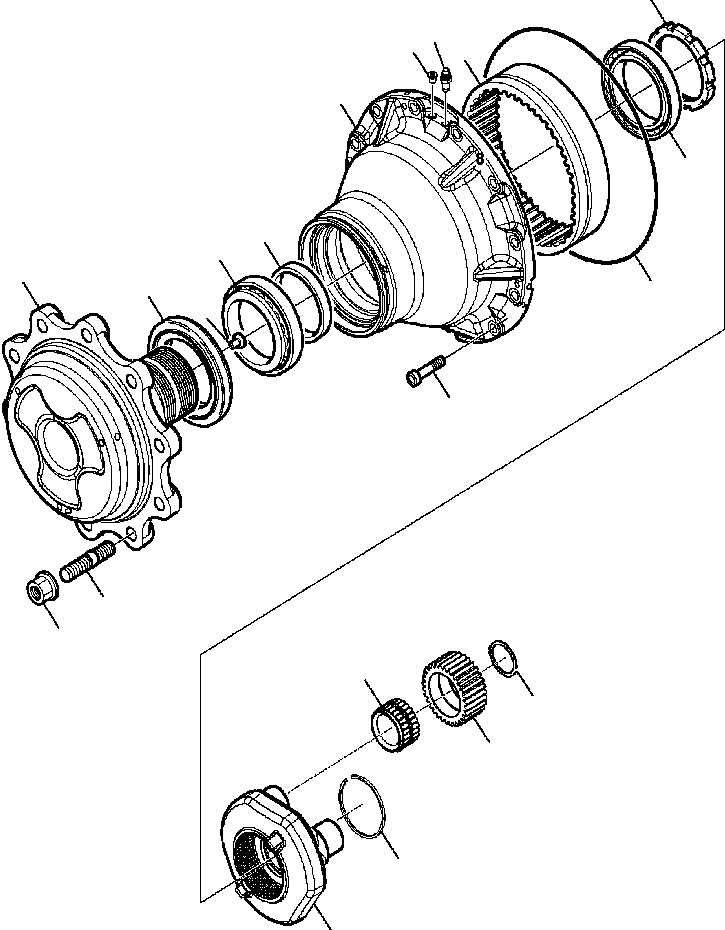 GEAR RING CA0142833 KOMATSU