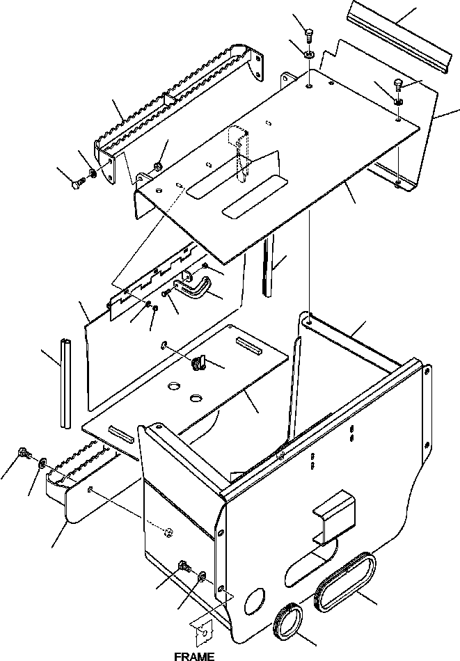 KIT, TOOL BOX 2938-54-5300 KOMATSU
