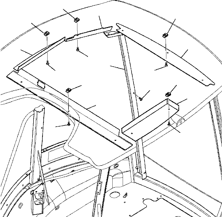COVER, RIGHT UPPER FRONT 42N-54-16420 KOMATSU