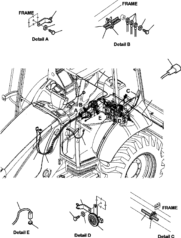DECAL, REFLECTOR 2938-46-1140 KOMATSU
