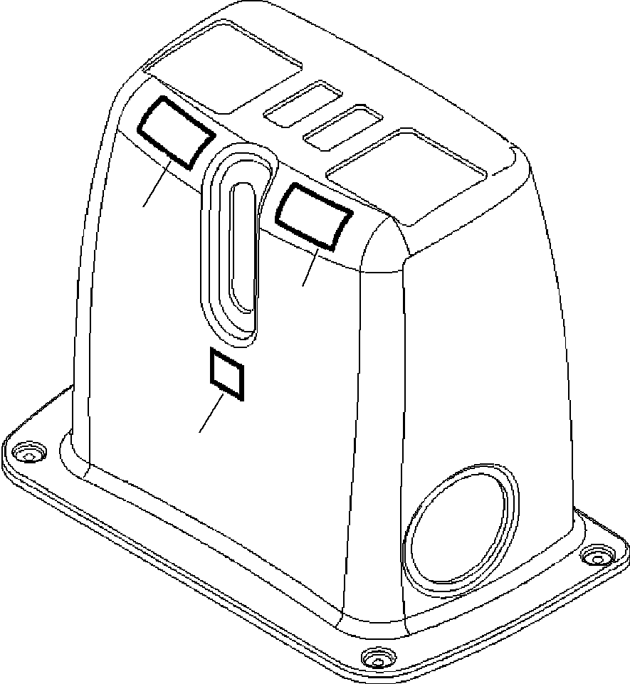 MARK PLATE, OPERATING, CONTROL LOCK 42N-93-11170 KOMATSU
