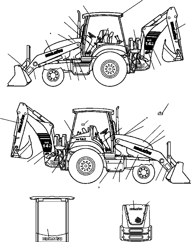 LOADER CONTROL 2938-93-1130 KOMATSU