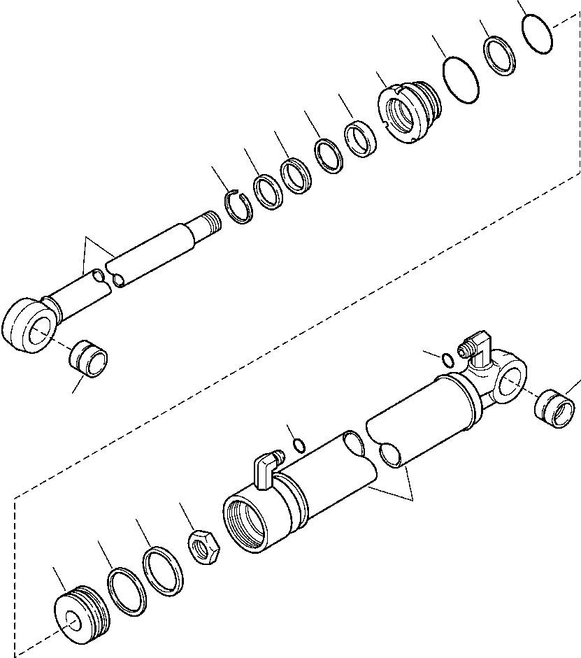 BARREL, CYLINDER 707-11-70A70 KOMATSU