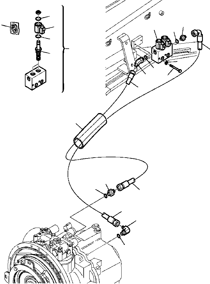 Комплект прокладок 845 241 007 KOMATSU