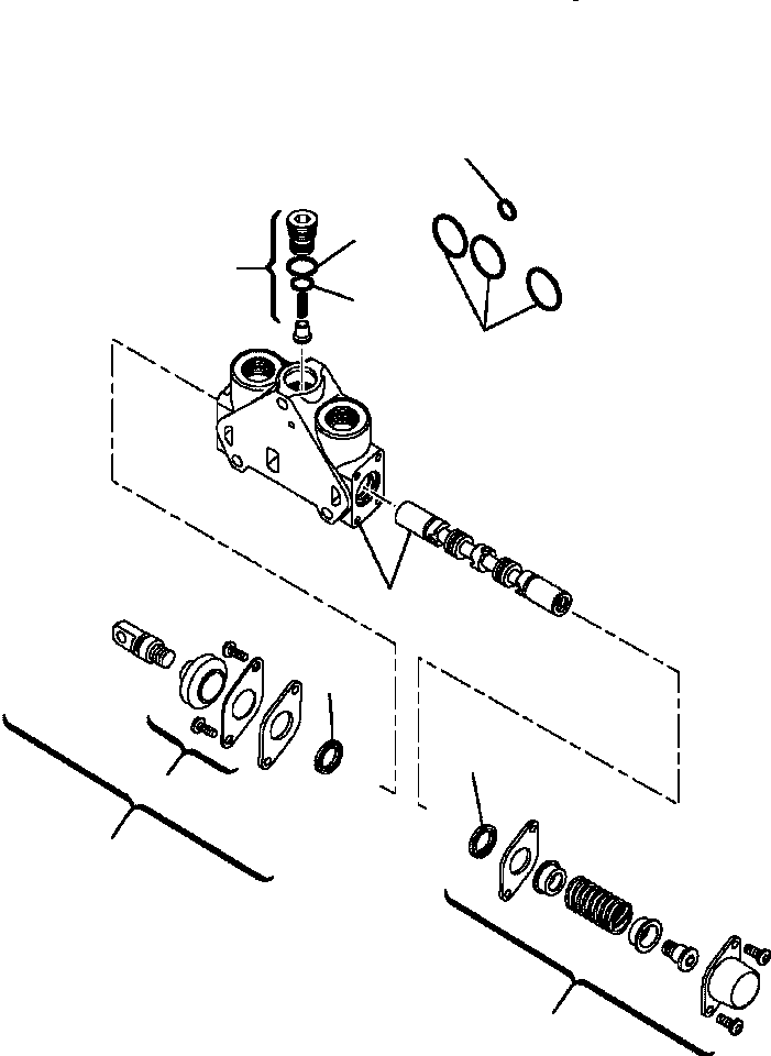 ELEMENT ASSEMBLY, OUTRIGGER RE08403106 KOMATSU