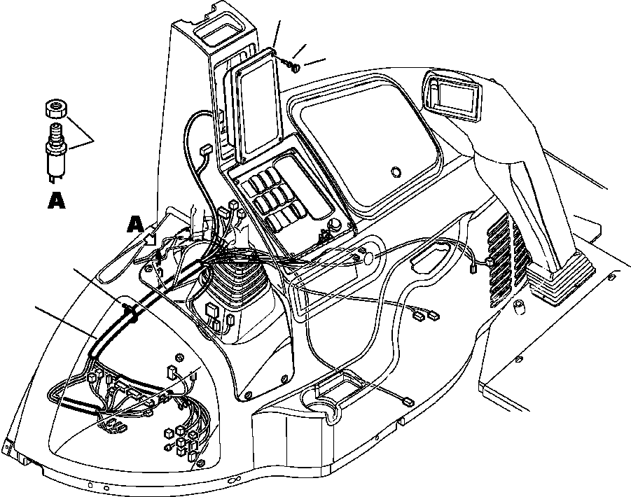 PANEL, INDICATOR 42N-06-15280 KOMATSU
