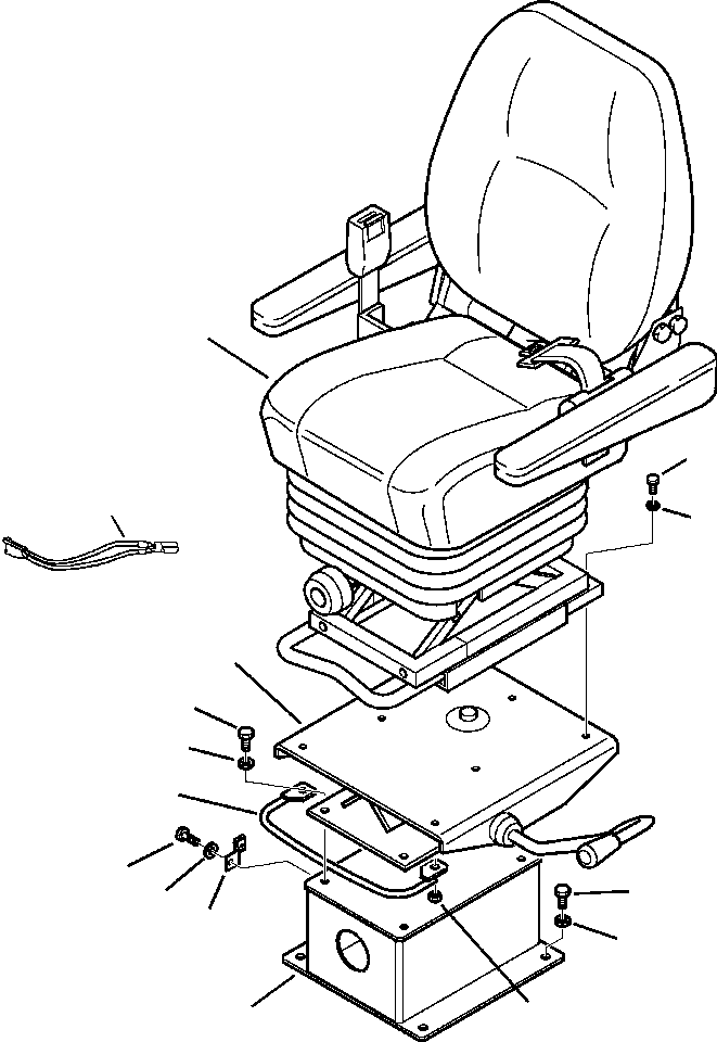 SWITCH AND HARNESS, SAFETY 42N-06-15460 KOMATSU
