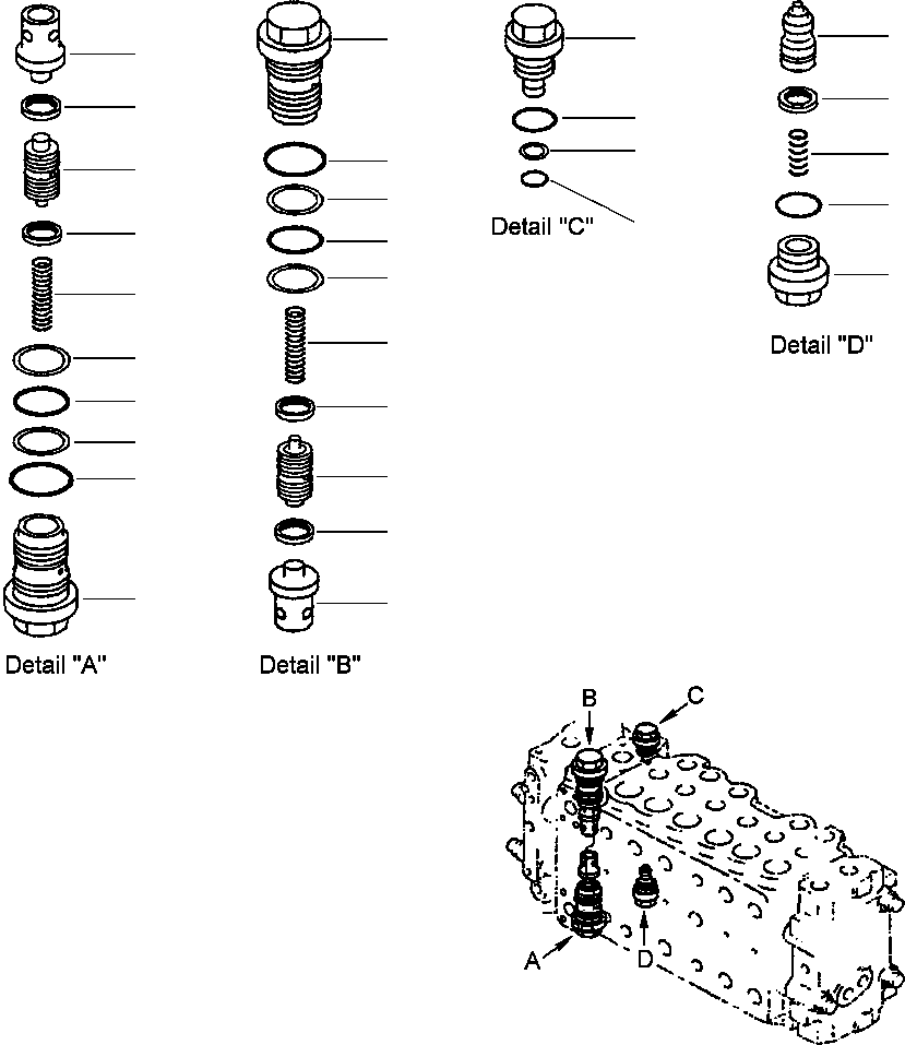 BODY SUB ASSEMBLY 723-41-03200 KOMATSU