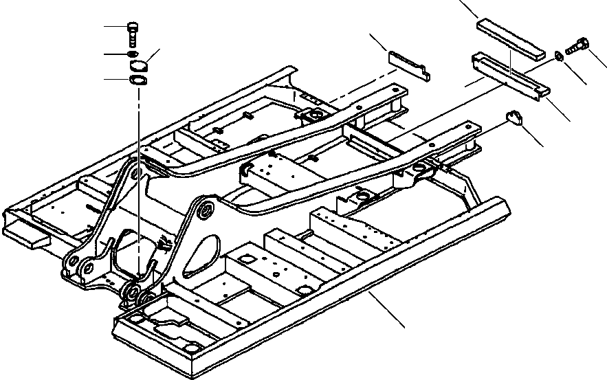 FRAME, REVOLVING 208-46-64800 KOMATSU