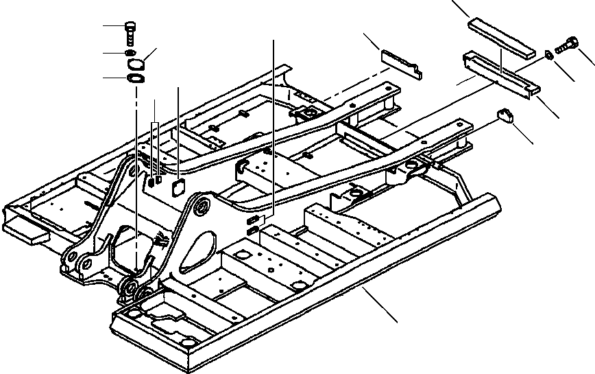 FRAME, REVOLVING 208-46-A1260 KOMATSU
