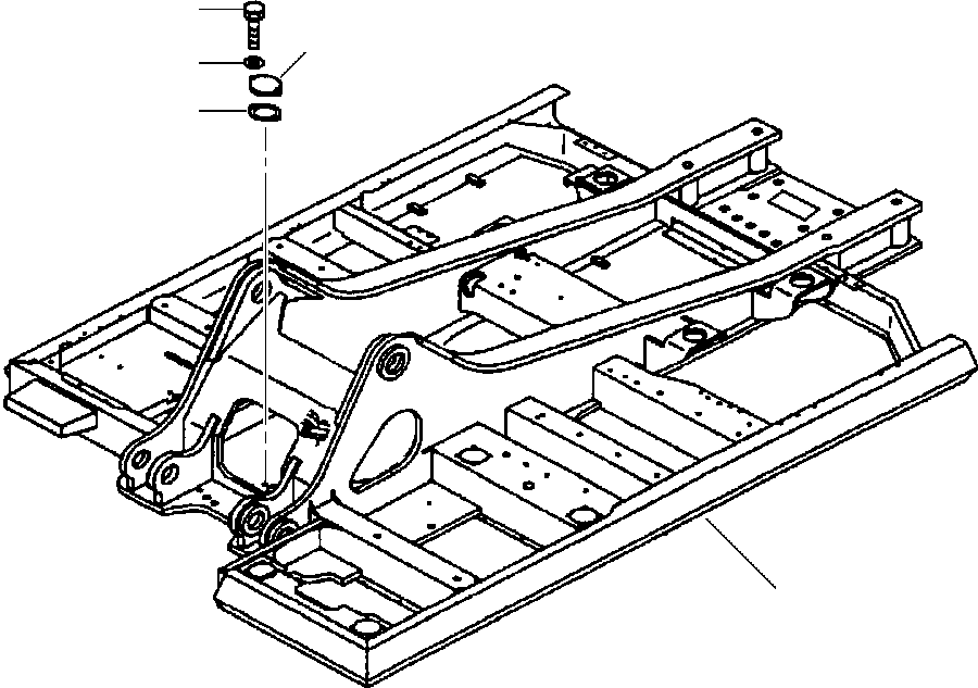 FRAME, REVOLVING 208-46-A1270 KOMATSU