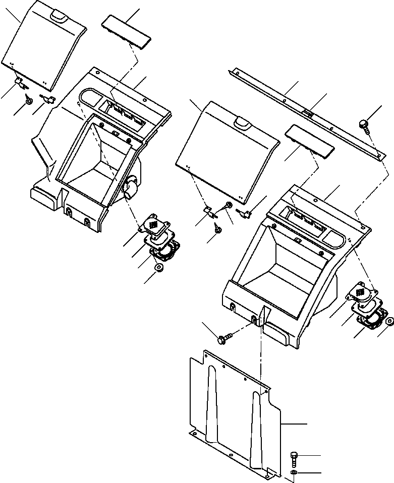 PANEL ASSEMBLY, R.H 20Y-979-2701 KOMATSU