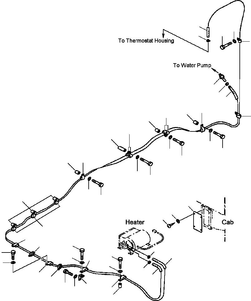 Ниппель 20T-03-11280 KOMATSU