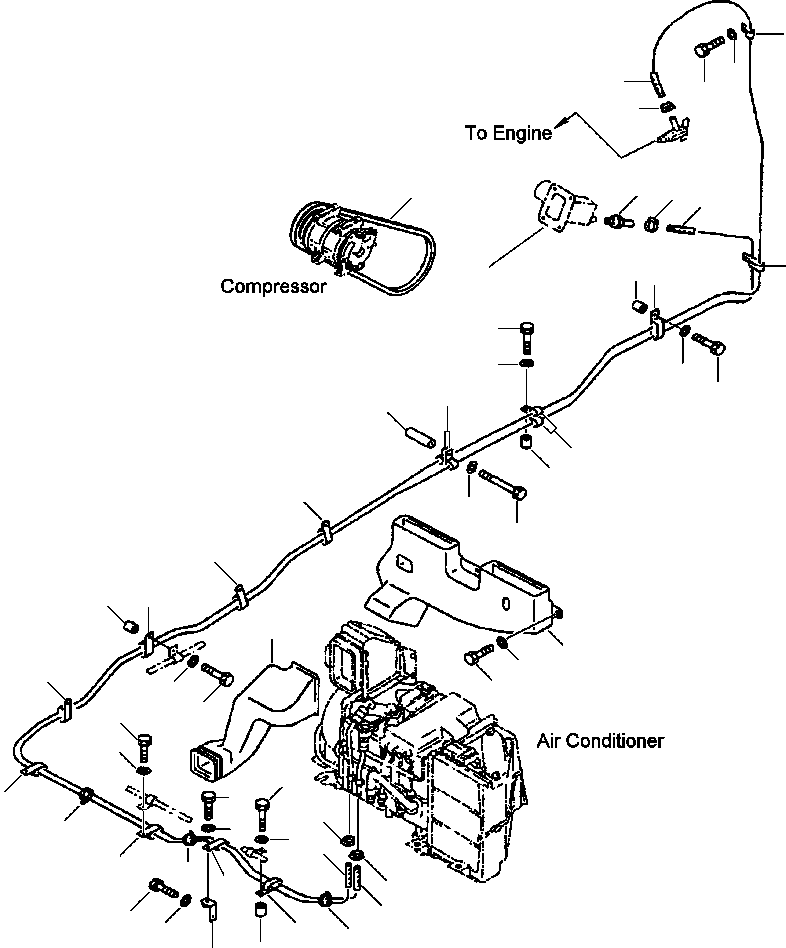 Шланг 09483-00460 KOMATSU
