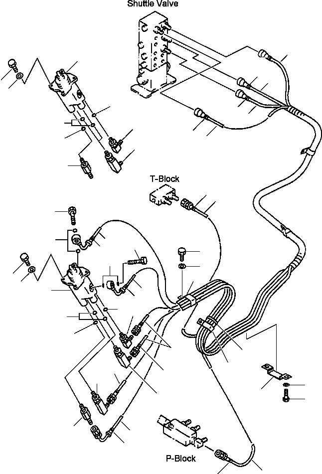 Шланг в сборе 207-62-63661 KOMATSU