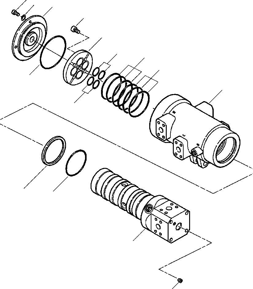 Уплотнение в сборе 207-62-A1160 KOMATSU