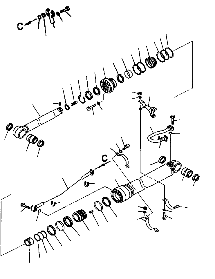 Трубка 208-63-63180 KOMATSU