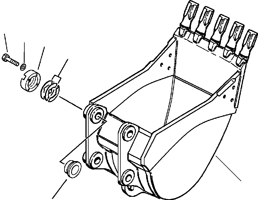 Комплект регулировочных прокладок 205-70-00101 KOMATSU
