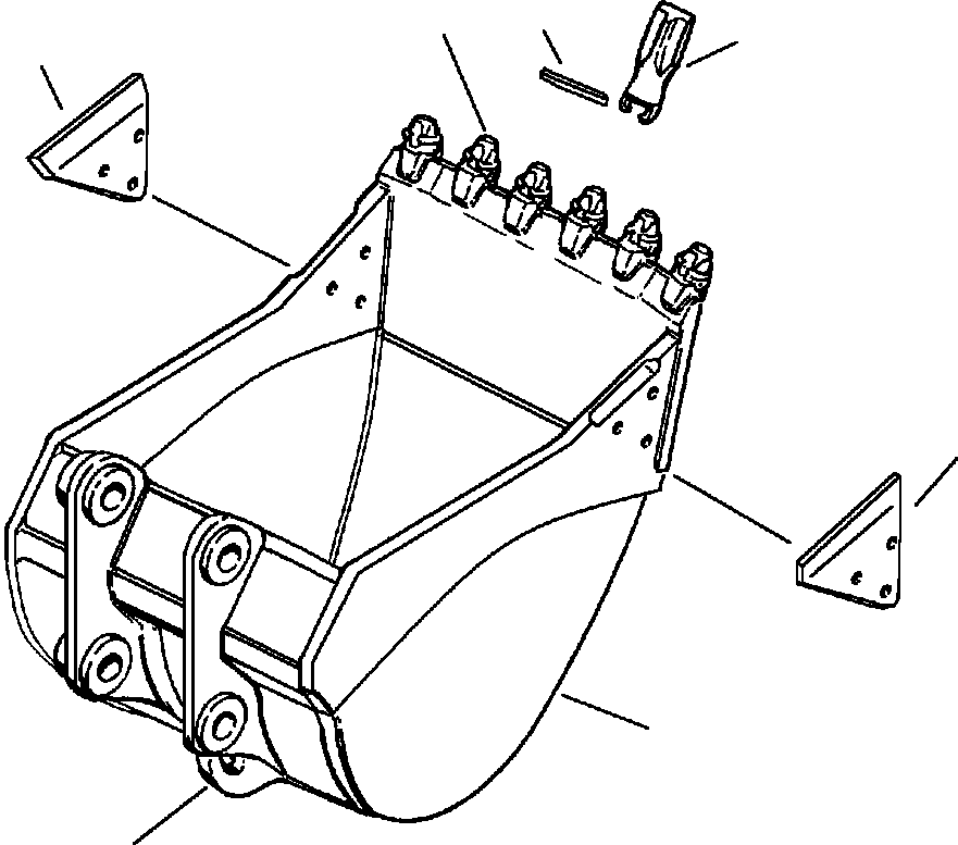 Палец 207-70-A3430 KOMATSU