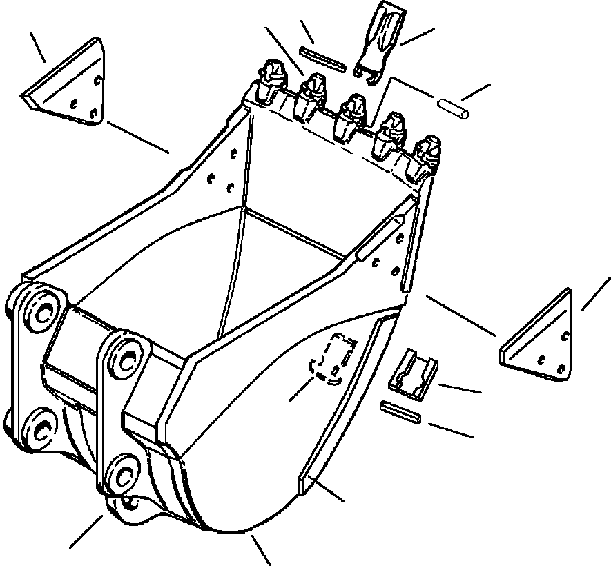 TOOTH (47SYL) 208-913-A210 KOMATSU