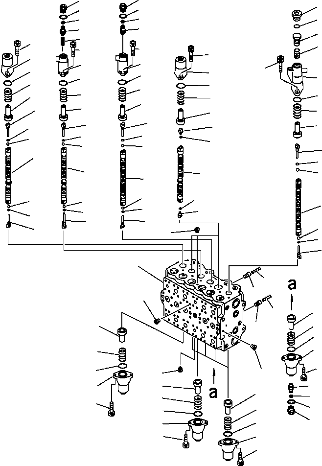 Управляющий клапан 723-48-18101 KOMATSU