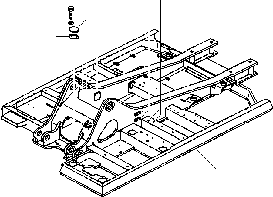 FRAME, REVOLVING 207-46-68514 KOMATSU