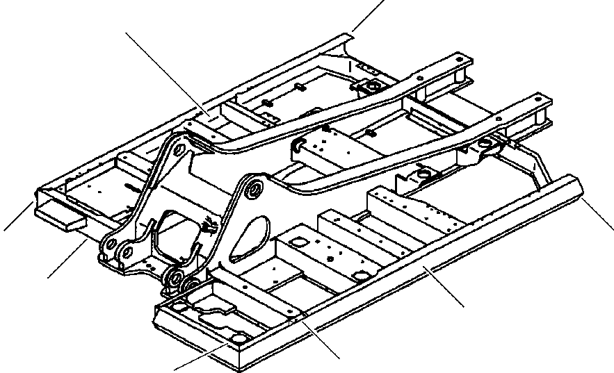 FRAME, REVOLVING 207-46-A1171 KOMATSU