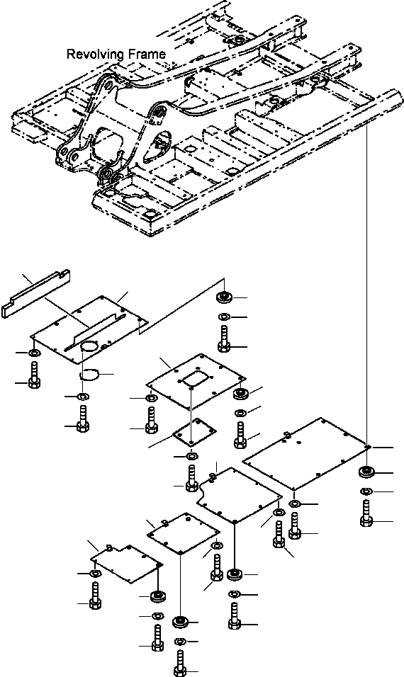 Крышка 207-54-63111 KOMATSU