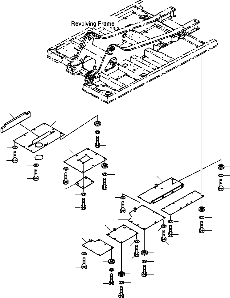 Крышка 207-54-64151 KOMATSU