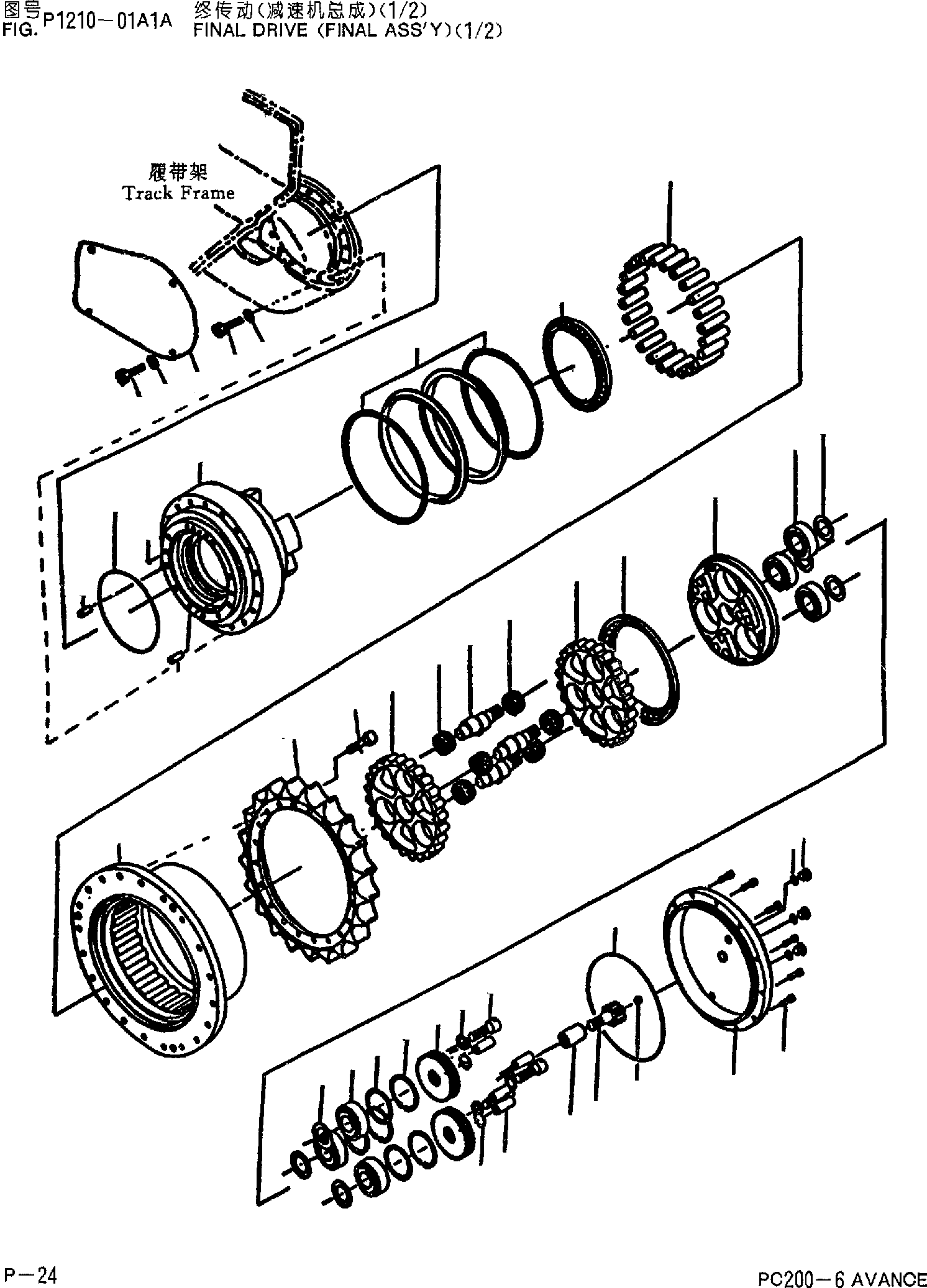 уплотнительное кольцо круглого сечения (\6\195-27-12710) KOMATSU