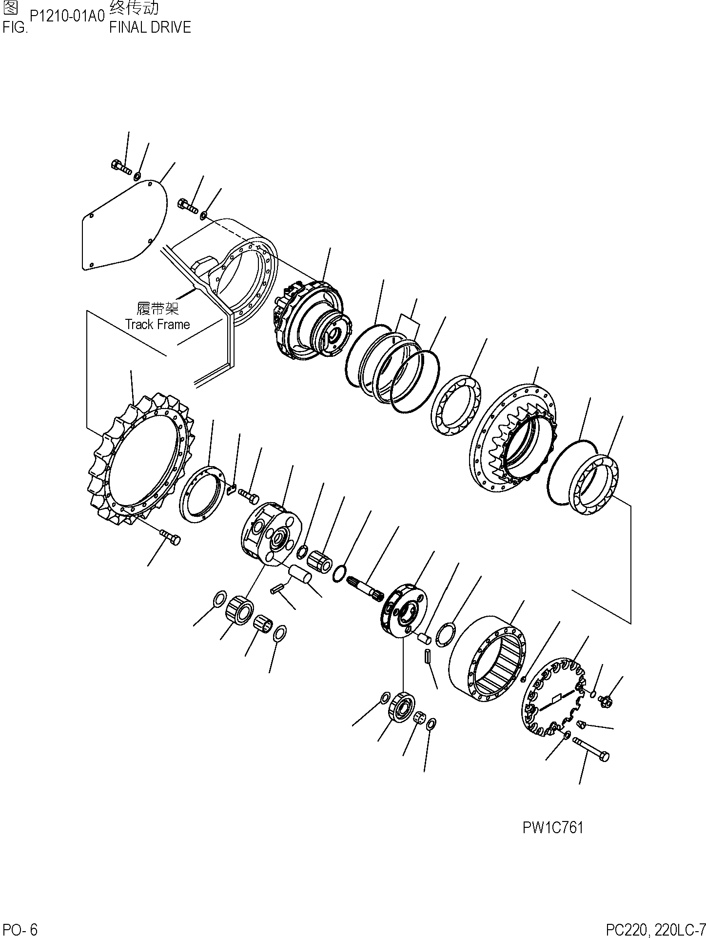Уплотнительное кольцо в сборе 150-27-00264 KOMATSU