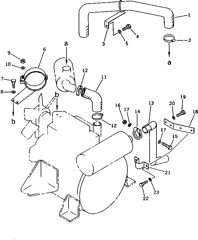 Шланг 20C-01-11160 KOMATSU