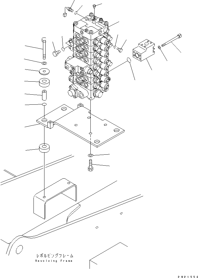 Кронштейн 203-62-63711 KOMATSU