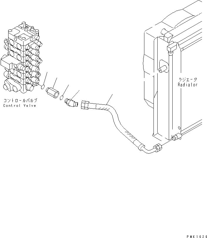 Шланг 203-62-63920 KOMATSU