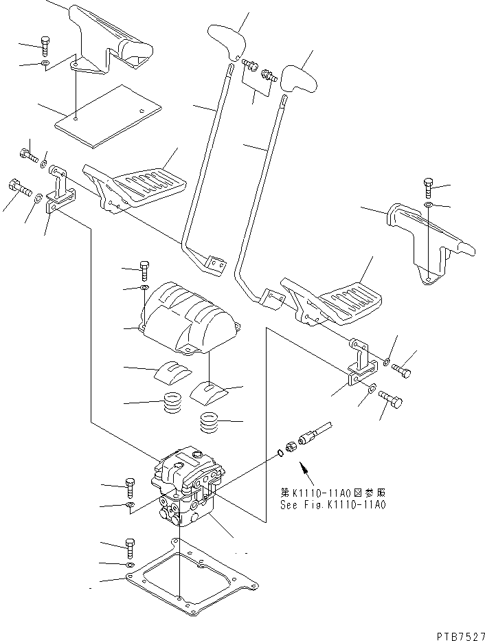 Пилотный клапан (702-16-01540) KOMATSU