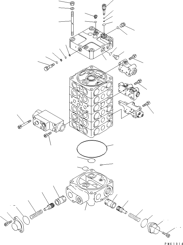 BLOCK GROUP 723-50-01100 KOMATSU