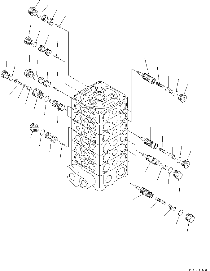 Уплотнительное кольцо круглого сечения 281-64-12210 KOMATSU