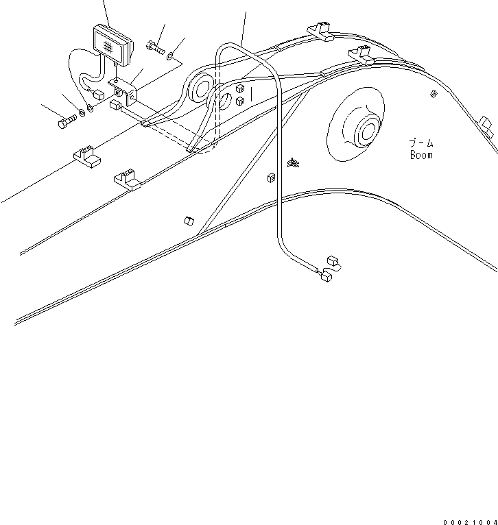 Жгут проводов 21K-06-71331 KOMATSU