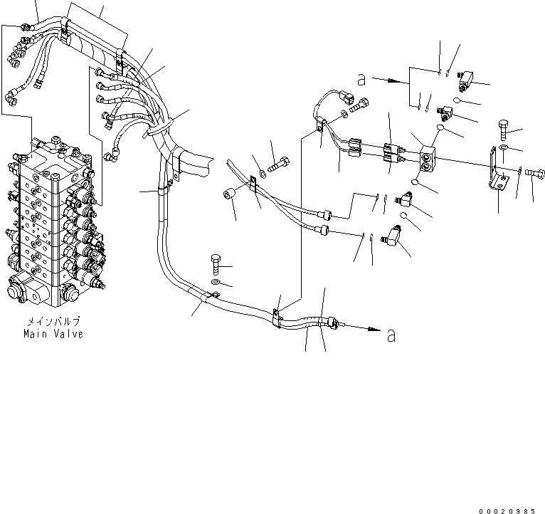 Жгут проводов 203-06-71611 KOMATSU