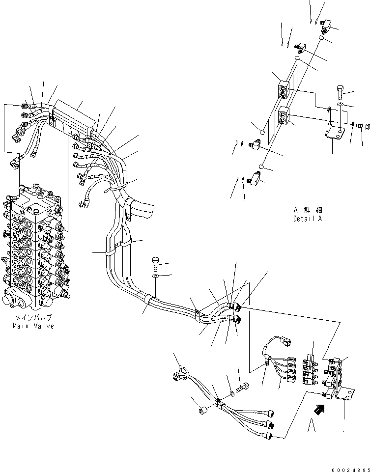 Кронштейн 203-62-72450 KOMATSU
