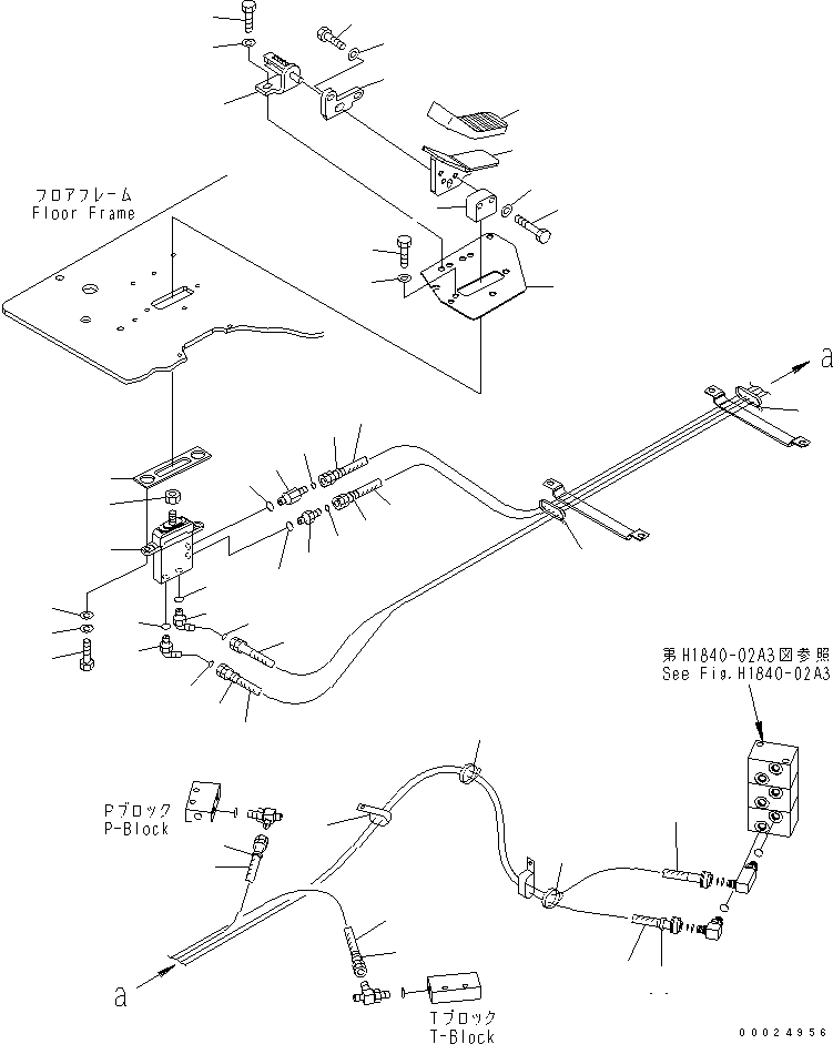 Шланг 20Y-62-52270 KOMATSU