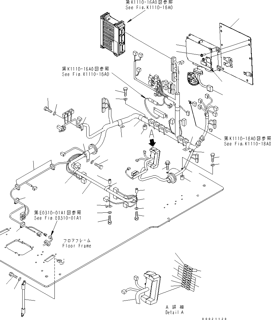 Жгут проводов 203-06-71910 KOMATSU